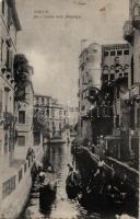 Venice, Venezia; Rio e Canale delle Maravegie