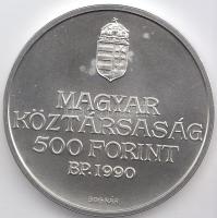 1990. 500Ft Ag "Kölcsey Ferenc" T:BU