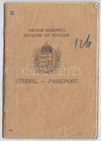 1935 Útlevél fénykép nélkül / Hungarian passport