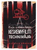 Székely Sándor: A keskenyfilm technikája. Budapest 1943. Atheneaum. Gerinc levált, kisebb szakadások.