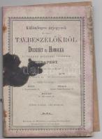Deckert és Homolka - Képes távbeszélő árjegyzék 134p. (elázott)