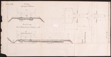 4 villamosokról szóló német nyelvű könyvecske egybekötve. Térképekkel, rajzokkal, néhány lap elázott...
