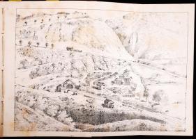 P. Blaesi: Description de la catastrophe arrivée au Tunnel du Hauenstein en Mai et Juin 1857. Olten,...