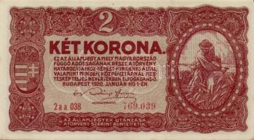 1920. 2K "2aa" (9x) egymáshoz közeli sorszámok T:I,I-