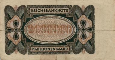 Német Birodalom/Császárság 1923. 2.000.000M T:III,III-
German Empire 1923. 2.000.000 Mark C:F,VG