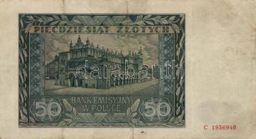 Lengyelország 1940-1941. 1Zl - 100Zl (7x) T:III,III-
Poland 1940-1941. 1 Zlotych - 100 Zlotych (7x) ...