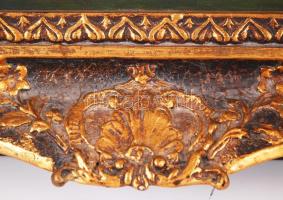 Jelzés nélkül :Pásztor a tanyán. Olaj, farost, antik keretben, 45×60 cm