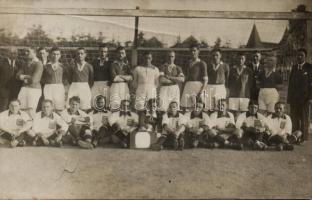 Kolozsvári Közgazdasági Alkalmazottak Sportegyesület (KKASE) futball csapata, 1922, photo (b)