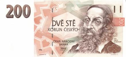 Csehszlovákia 1996. 200K T:I- Czechoslovakia 1996. 200 Korun C:AU