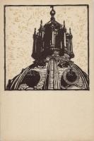 Rome La Madonna di Loreto: Cupola, V. Retrosi