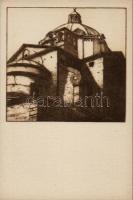 Rome Il Gesu, la cupola, V. Retrosi