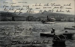 Fiume view from the sea