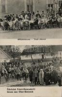 Felsőbencsek tiszti étkezet / soldiers