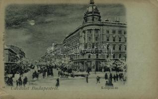 Budapest VII. Kerepesi út télen, biztosító (b)