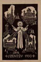 1950 Szentév, Buda, Esztergom, Pécs, Szeged