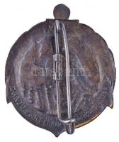 Franciaország 1936-1940. "Talpra halottak!" 3. gyalogezred sapkajelvény. Szign.: DRAGO 25 ...