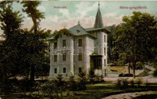 Hévíz-gyógyfürdő Deák villa