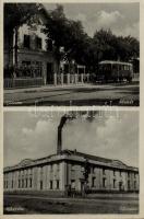 Újkécske, Tiszakécske; vasútállomás, gőzmalom