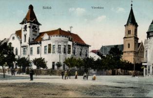 Siófok, Városháza; Divald & Monostory