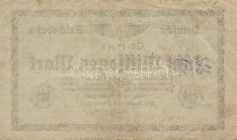 Német Birodalom/Weimari Köztársaság/Birodalmi Vasút/Drezda 1923. 500.000M + 5.000.000M T:II-,III
Ger...