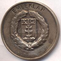 1936. "Emléklap / Katolikus Ifjúsági Club 10 Éves Jubileuma" Br emlékérem T:2