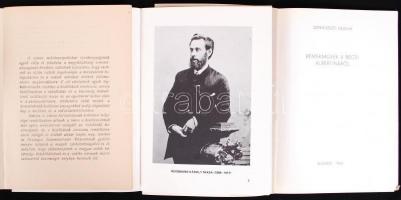 3db kiállítási katalógus: Az elmult harminc év magyar festészete. Győr, 1943; Remekművek a bécsi Alb...