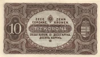 1920. 10K (5x) sorszámkövető T:I