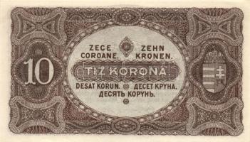 1920. 10K (5x) sorszámkövető T:I