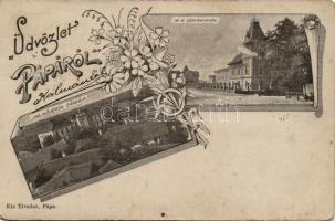 Pápa dohánygyár, zárda, Art Nouveau (Rb)