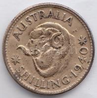 Ausztrália 1940. 1Sh Ag T:2- Australia 1940. 1 Shilling Ag C:VF