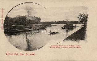 Gombos, ferry (wet damage)