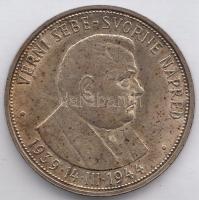 Szlovákia 1944. 50Ks Ag "Tiso" T:2-
Slovakia 1944. 50 Korun Ag "Tiso" C:VF