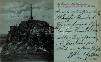 1899 Dévény, Árpád-szobor / monument