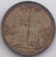 Szlovákia 1941. 20K Ag "Cirill és Metód" T:2- Slovakia 1941 20 Korun Ag "St. Kyrill and St. Methodius" C:VF