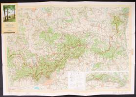 cca 1950-1970 16 db vegyes magyar turista térkép