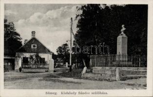 Sümeg, Kisfaludy Sándor szülőháza