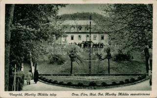 Visegrád, Horthy Miklós telep, szanatórium