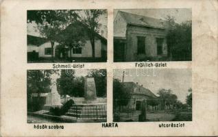 Harta Schmell és Fröhlich üzletek (fa)