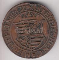 Ausztria / Bécs DN. (~1550) Raitpfennig Cu "I. Miksa" elszámolási bárca (2.95g) T:2- Austria / Vienna ND (~1550) Raitpfennig Cu "Maximilian II." Reckoning token. "RO K M ERZHERZOG ZV OSTEREICH NIDE / OSTEREISCHEN CAMERAITPHENIG CZ" (2.95g) C:VF