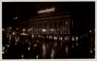 Budapest VIII. Corvin Áruház (ragasztónyom / gluemark)