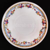 Zsolnay 4 db csésze és alj, jelzett (háború előtti), hibátlanok, matricás