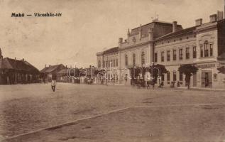 Makó Városház tér, Berliner Mórné üzlete (b)