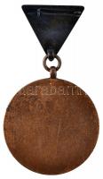1950. "Földalatti Vasút Emlékérem" zománcozott Br kitüntető érem T:2