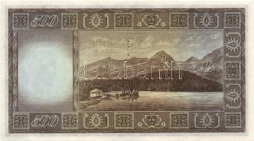 Csehszlovákia 1946. 500K perforált T:I
Czechoslovakia 1946. 500 Korun perforated C:UNC
