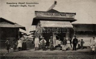 Budapest XIV. Zugló Piac tér, Rosenberg József fűszeráruháza