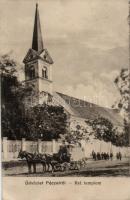 Pécel, Református templom, lovaskocsi (fa)