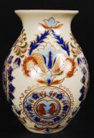 Zsolnay vázák, dobozkák, tálka, jelzettek, hibátlanok, kézzel festettek, összesen 5 db