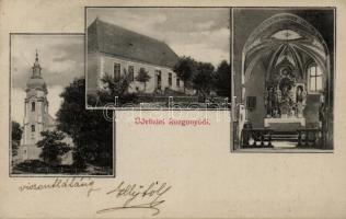 Rozgony church, church interior