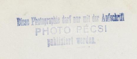 cca 1930 Pécsi József (1889-1956) fotóművész vintage fotója  egy szekrényről. Hátoldalán pecséttel j...