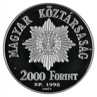 1998. 2000Ft Ag "1848-49. forradalom és szabadságharc 150. évfordulója" szign.: Lebó F T:P...